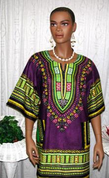 African Shirt-  Dashiki Shirt (Women)