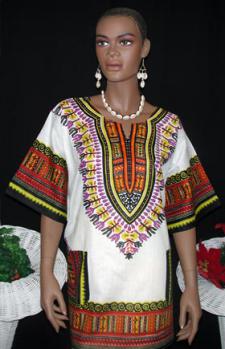 African Dashiki Shirt (Ladies)