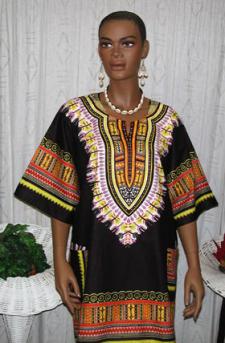 African Shirt-  Dashiki Shirt (Ladies)