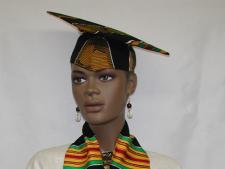 Graduation Stole Kente Cap