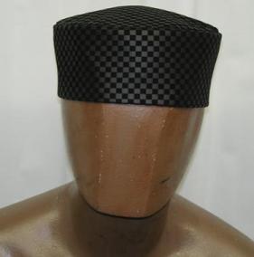 Africa Hats- Black Flex Leather Hat for Men