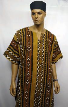 Mud Cloth Dashiki shirt