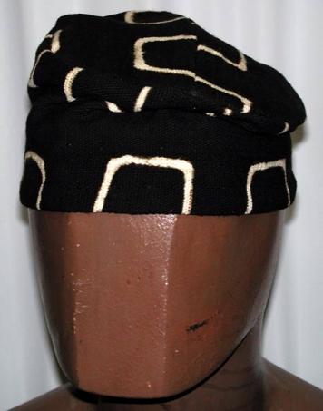 African Hat- Authentic Mudcloth Fila Kufi Hat