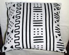 African Mudcloth Pillow