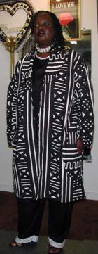 Mudcloth Print Jacket