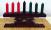 Kwanzaa Kinara Complete Set with 7 Candles (Large)