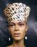  African Hat:  Velvet Open or Closed Top Crown