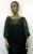 African Black Sheer Lace Short Kaftan