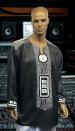 African Black White Two Toned Dashiki