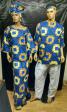 African Couples Print Dashiki Sets