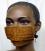 African Brown Dashiki Print Face Mask