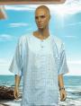 African Light Blue Senator Shirt