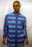 African Print Nehru Collar Dashiki Shirt