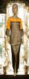 African Orange Brown Ashoke Set