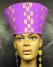 African Purple Kari Shell Hat
