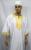 African White Gold Million Stone Dashiki