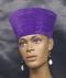 African Hat: Velvet Open or Closed Top Hat