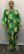 African Green Yellow Pants Set