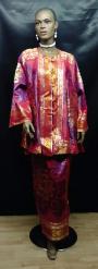  African Wedding Dress- Authentic George Swing Coat