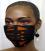 African Brown Mud Cloth Face Mask