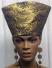 African Crown: Gold Black Lame' Crown
