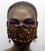 African Leopard Print Face Mask w/filter