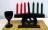 Sankofa Kwanzaa Kinara Complete w/ 7 Candles