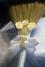 African Broom-  White Gold Wedding Broom