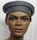 African Hat- Gray Zumba Genuine/Real Leather Hat