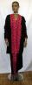 African Elegant Fuchsia Mud Cloth Jacket Set