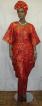 African Dress-  Makeba Dress w/Pants (Complete)