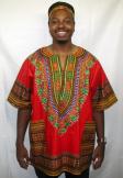 African Shirt- Dashiki Shirt (Sm - 6X-Large) Big and Tall