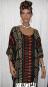 African Dress- Mudcloth Short Caftan w/Headwrap
