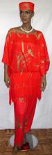 African Caftan Dress- Ethnic  Caftan or Kaftan w/ Pants