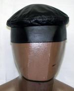 African Hat- Men Zumba Leather Kufi Hat
