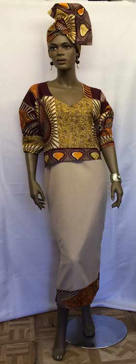 tan-puff-sleeve-dress